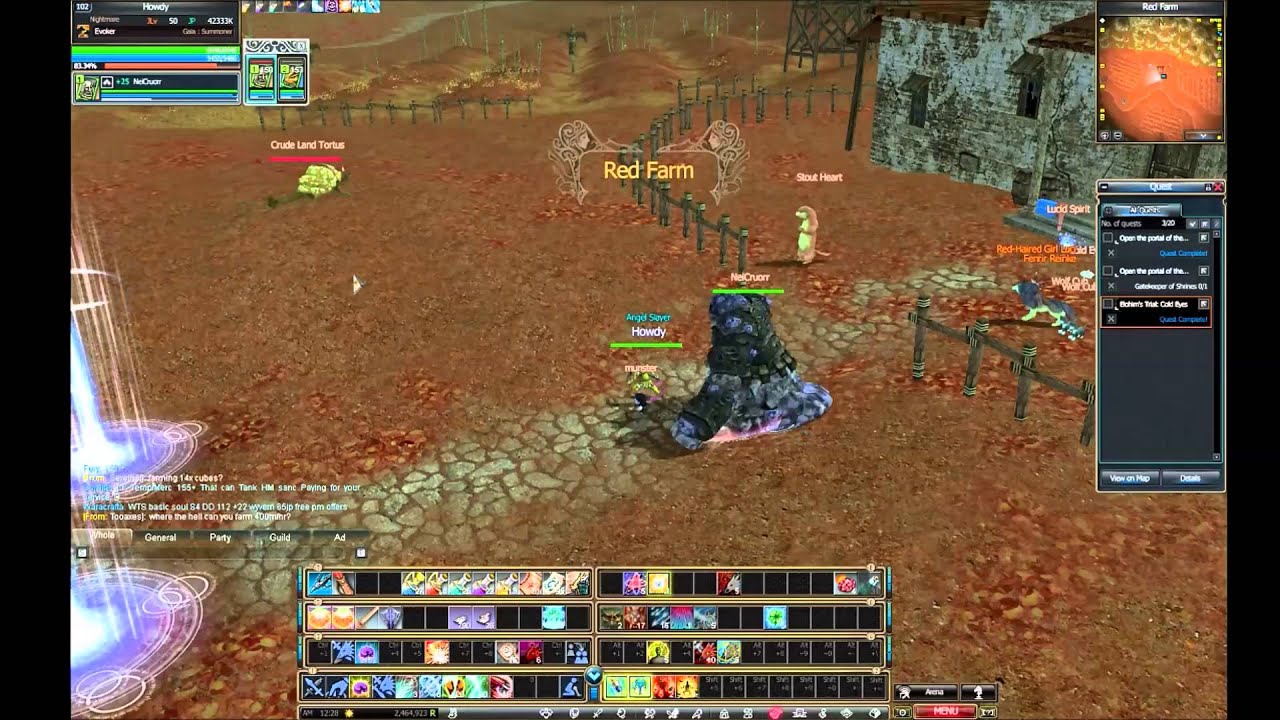 Rappelz LVL 70 Red Farm Quest