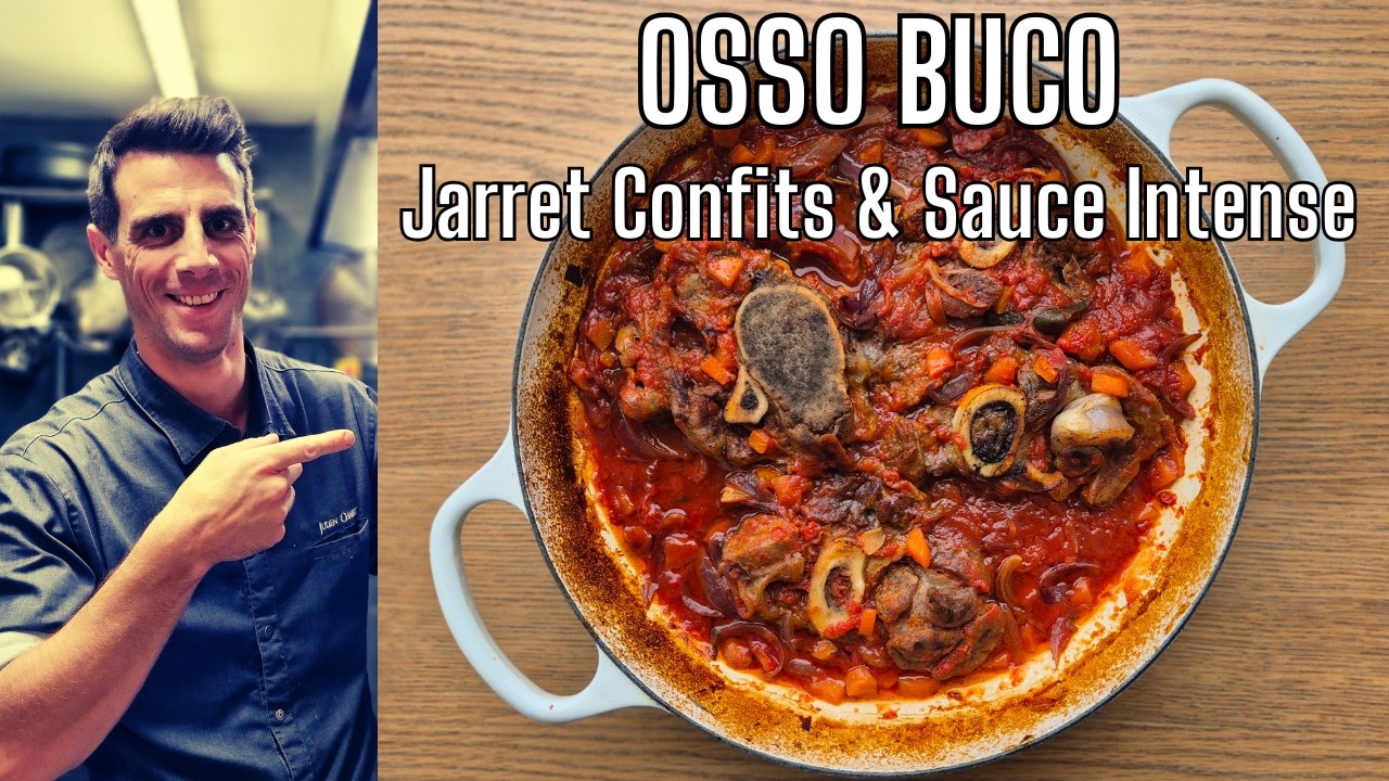 Osso Buco Maison : Jarret Confits & Sauce Intense