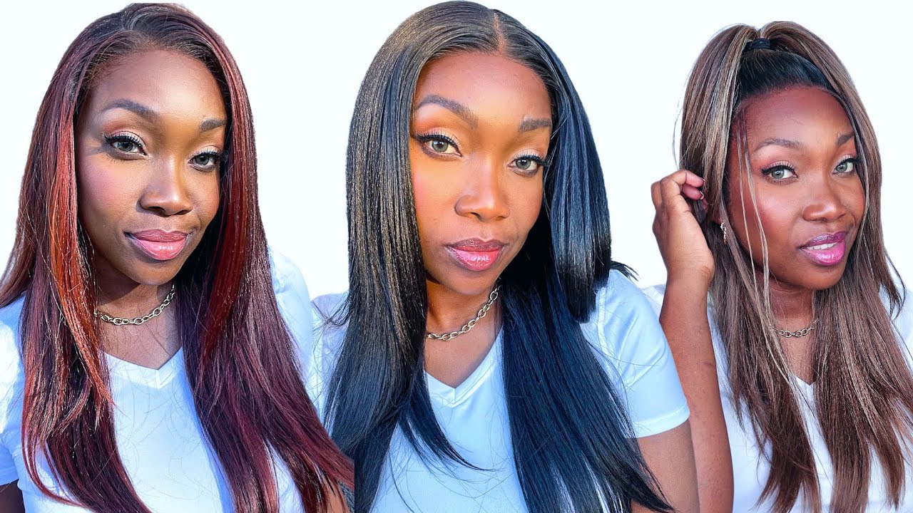 😍 MUST HAVE! 3 Colors‼️ OUTRE MARISA Wig Vanilla Chocolate, Ginger Brown, Black | 360 Lace Frontal