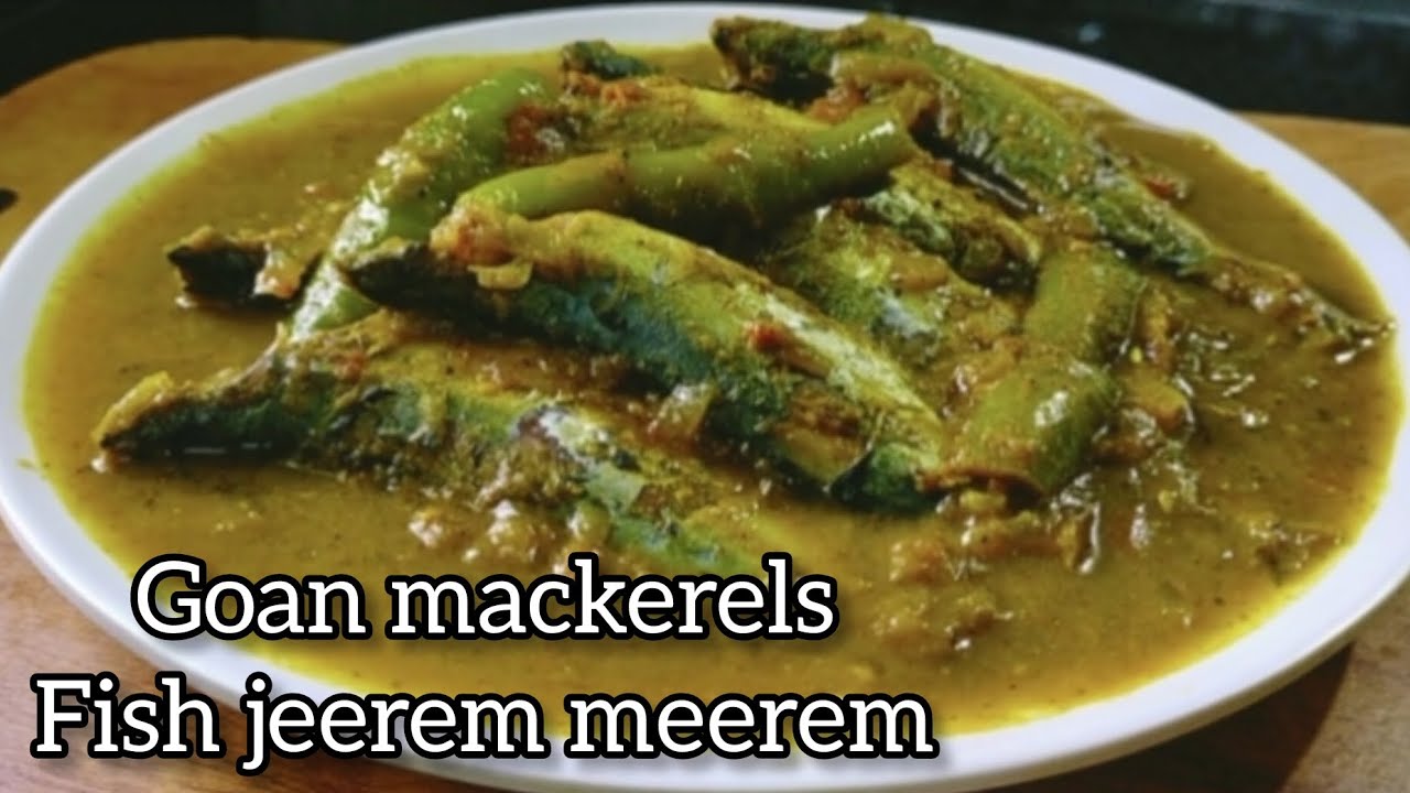 Goan  Mackerel Fish Jeerem Meerem | Bangdeache Jeerem Meerem Recipe | #goanrecipe #goan 