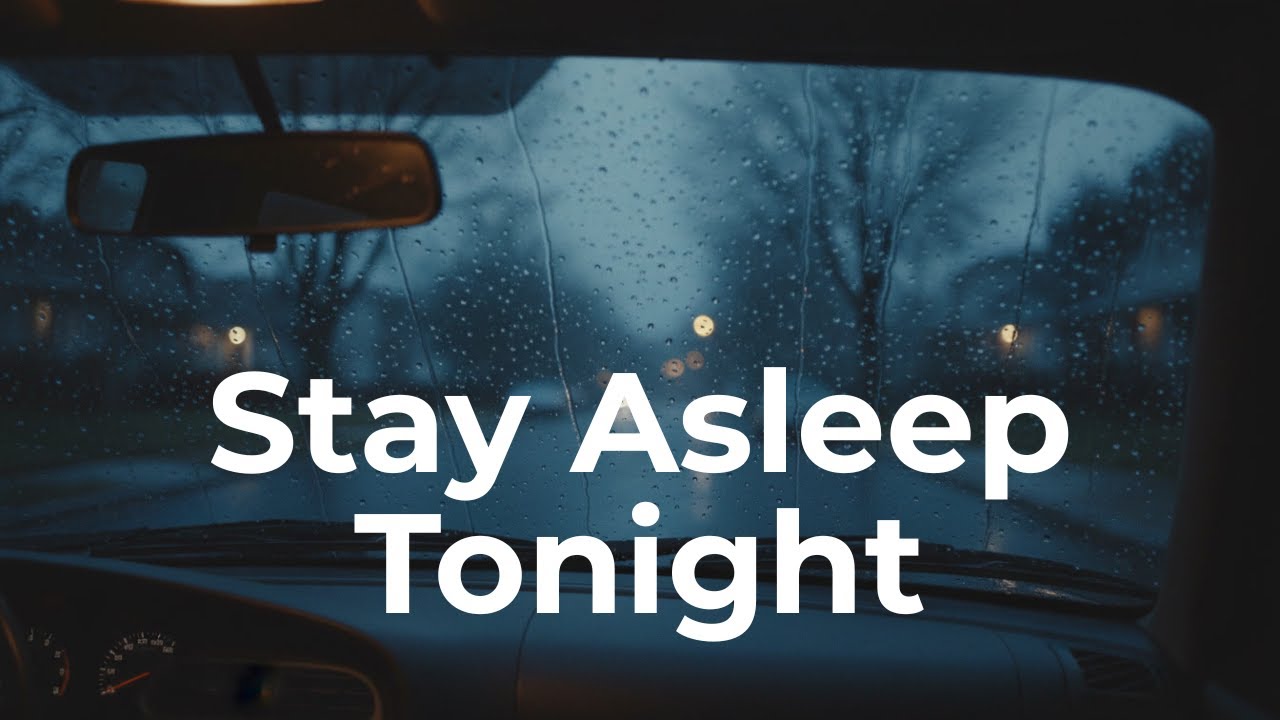 6 Hours of Rain on a Car Roof to Help You Stay Asleep | Quiet Drift