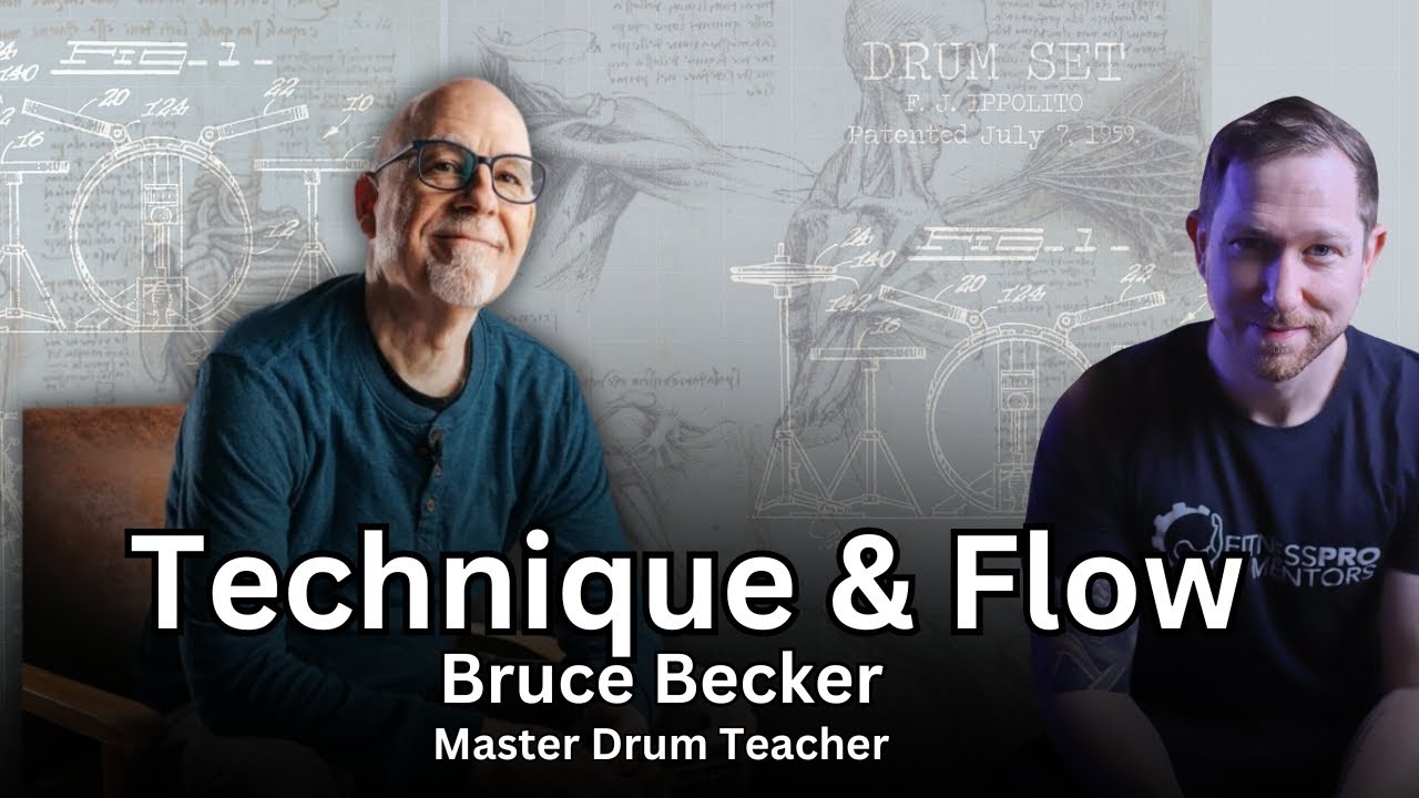 Drum Technique and Flow with Bruce Becker. Master Drum Teacher