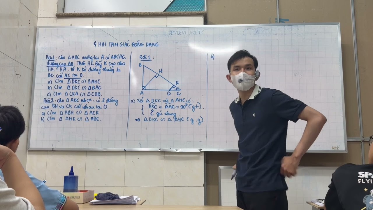 TAM GIÁC ĐỒNG DẠNG L8