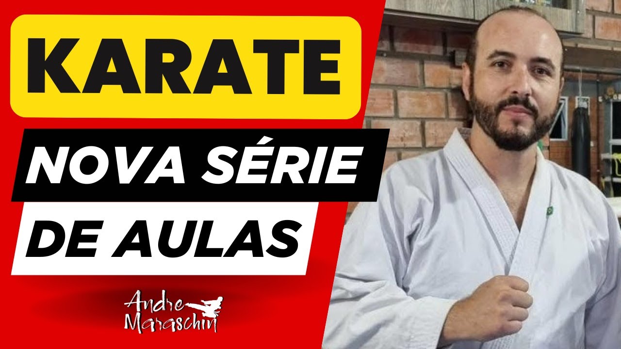 AULAS DE KARATE ORGANIZADAS POR FAIXA DE GRADUAÇÃO - Nova Série do Sensei Andre Maraschin