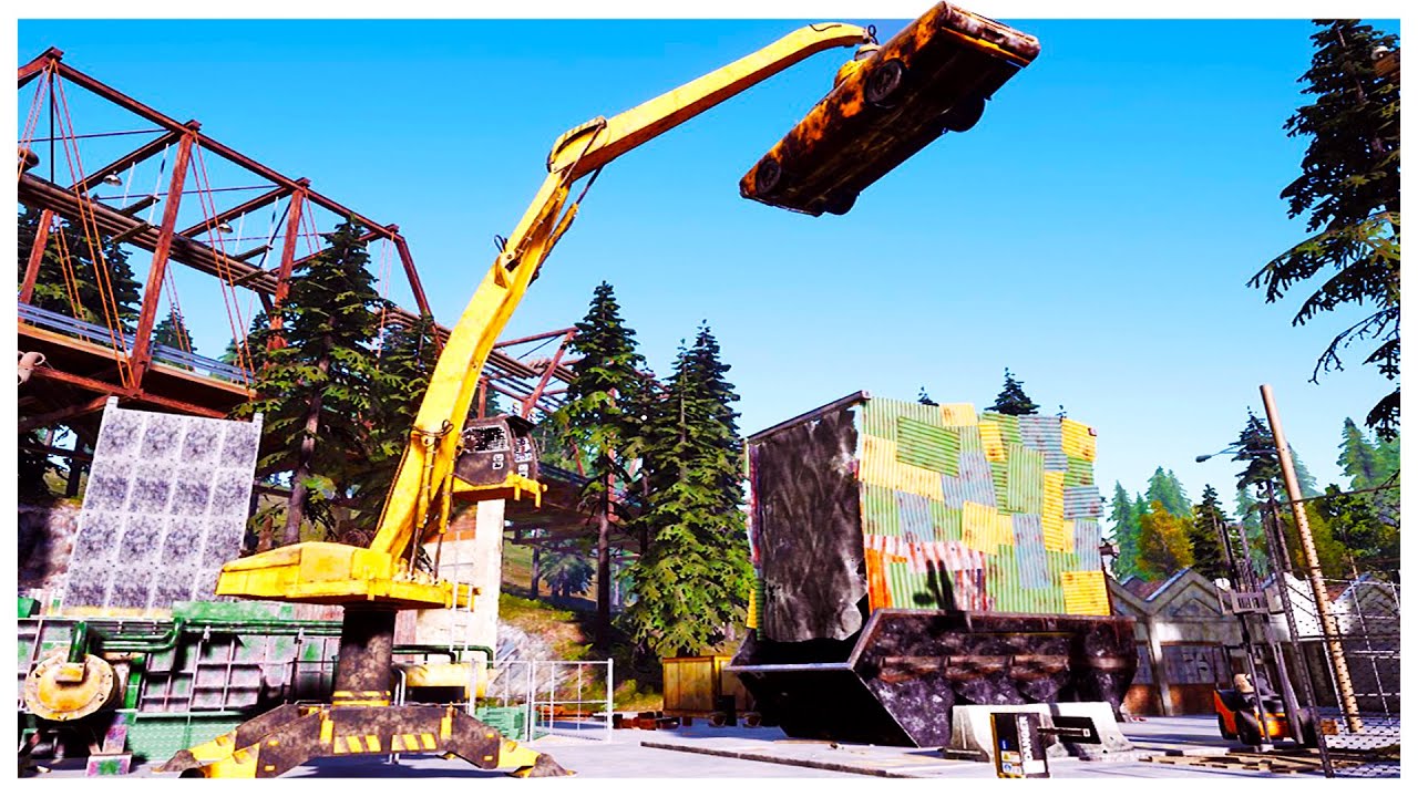 Crushing & Restoring Cars For Major Profits - Junkyard Simulator