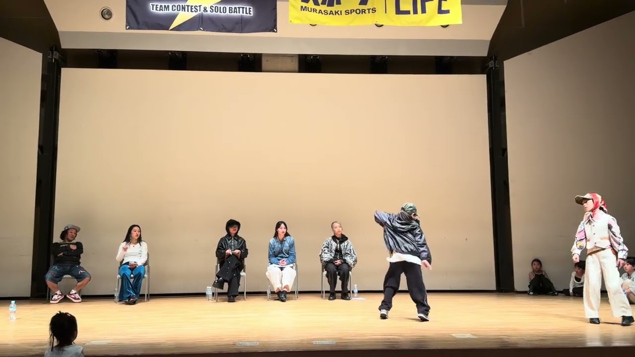 ちびっこバトル準々決勝③ SANA aka 問題児 vs AYANA