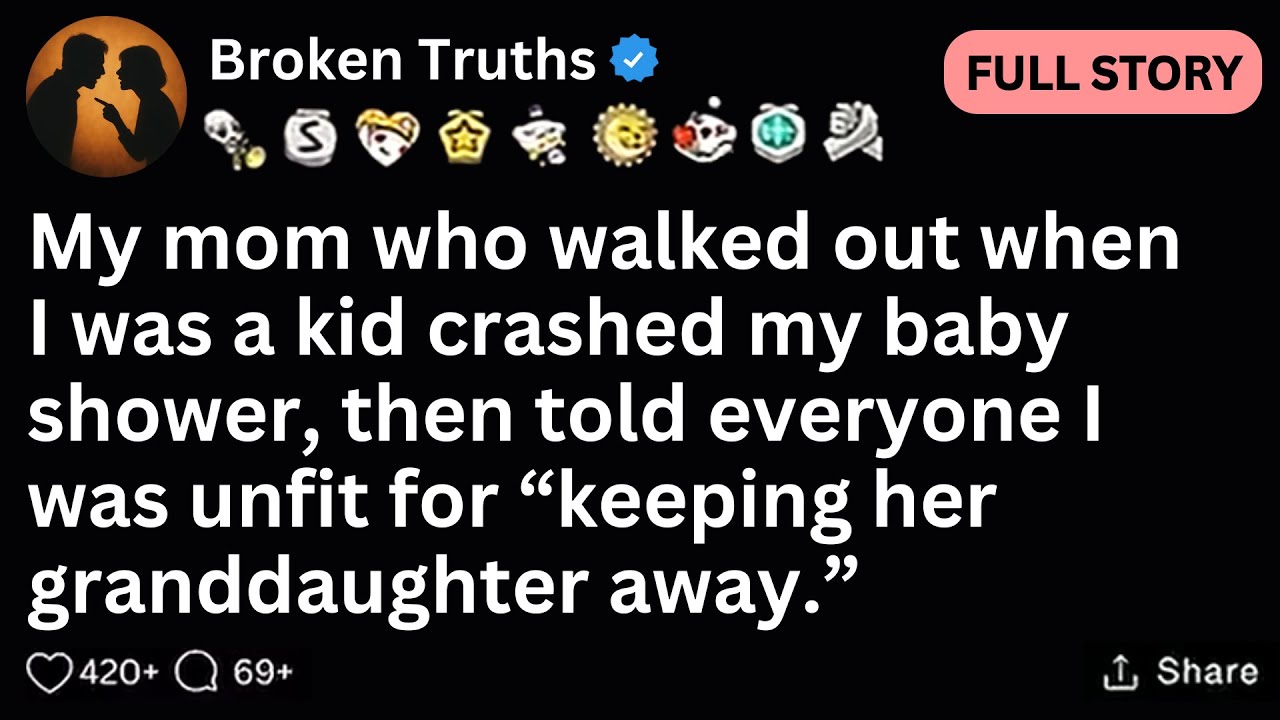 [FULL STORY] My mom left for 15 years then demanded a place at my baby shower