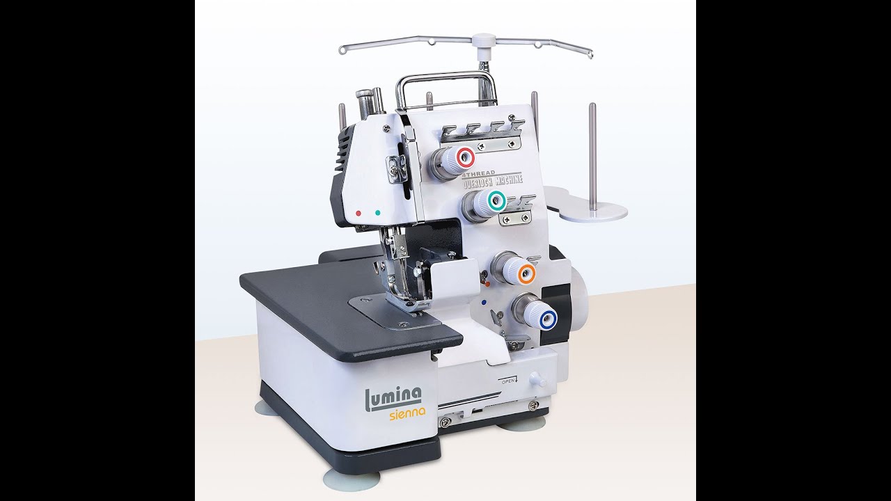 Máquina Overlock Semi industrial Lumina Sienna.