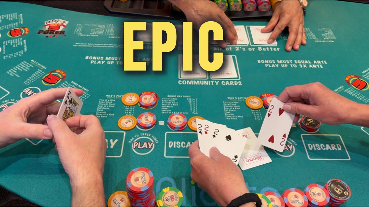 &bdquo;Wild 5 Poker&rdquo; EPICKI hit i ogromna wygrana