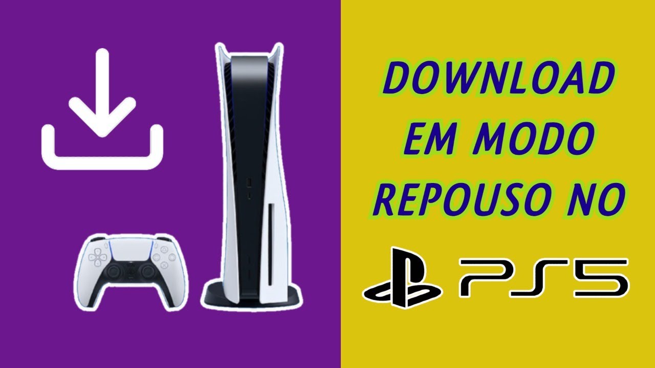 Como fazer Download em modo Repouso no PS5