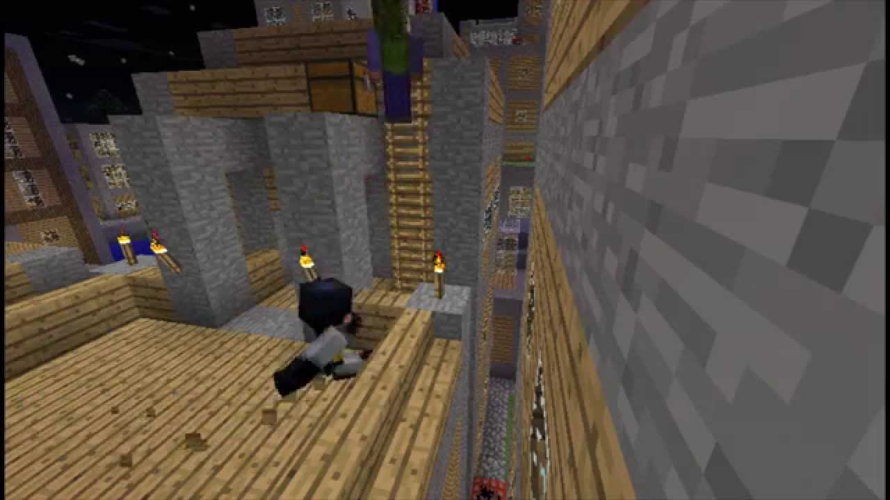 Gotham Chase - Minecraft Skit (Old Video)