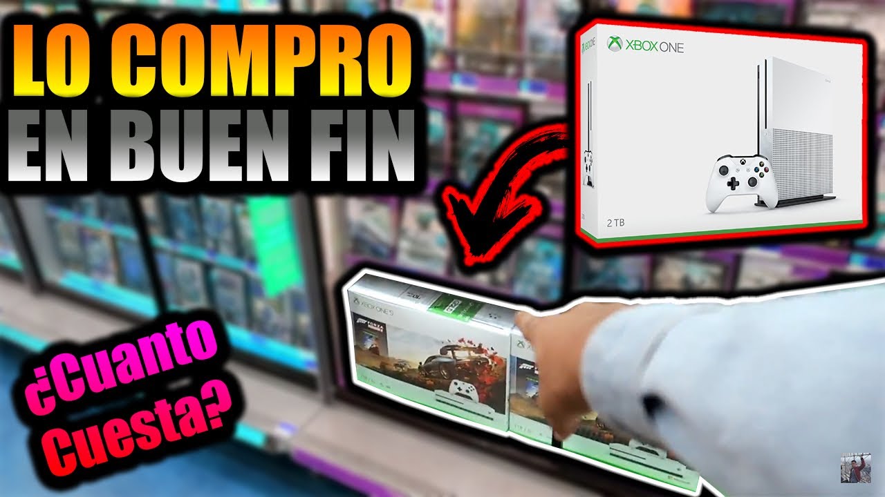 COMPRANDO EN EL *BUEN FIN* POR PRIMERA VEZ Y CONSIGO UN XBOX ONE S! (super barato)