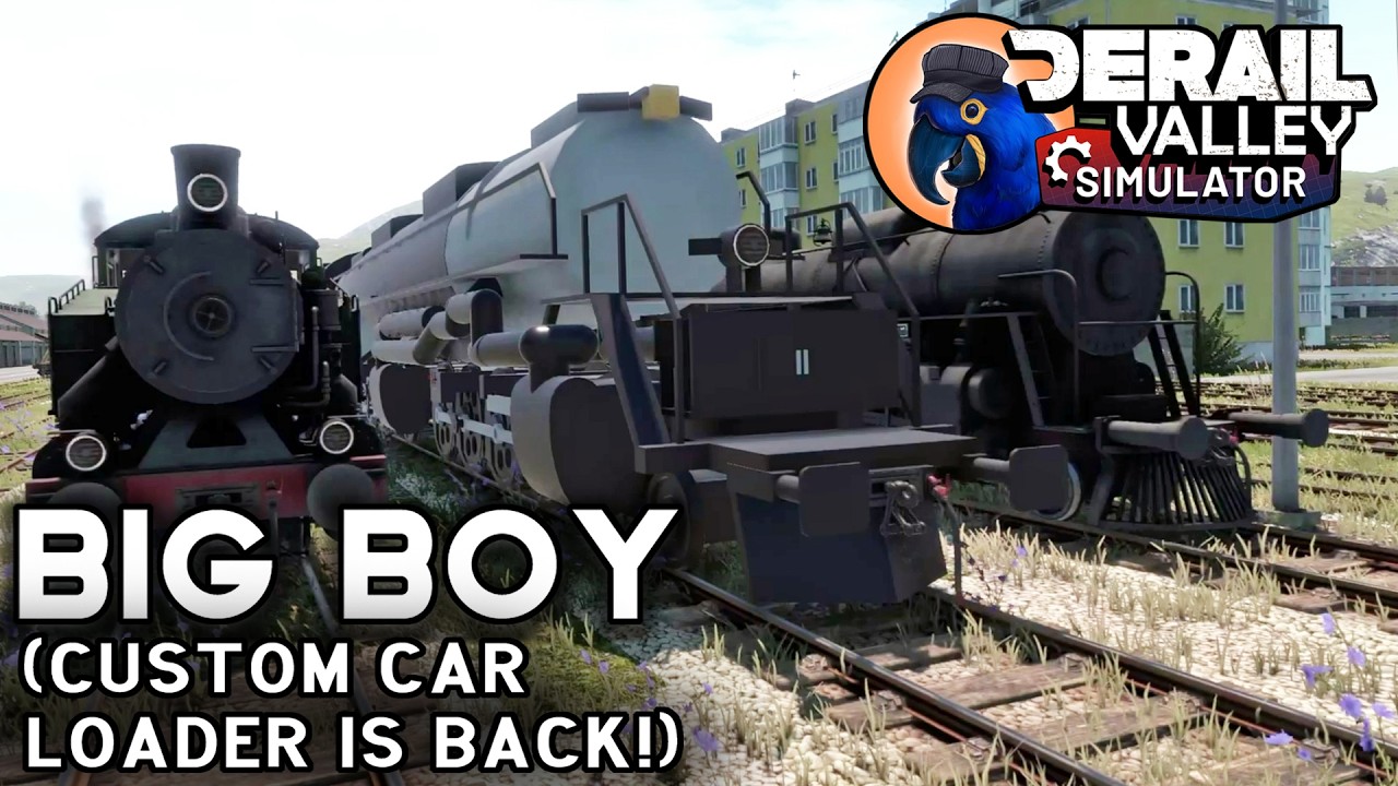 BIG BOY in DERAIL VALLEY?!?! Custom Carloader is BACK!