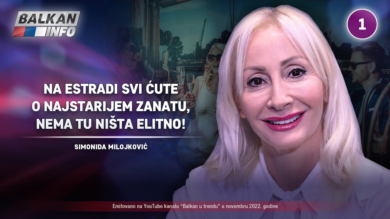 INTERVJU: Simonida Milojković - Na estradi svi ćute o tome, ali tu nema ništa elitno! (10.11.2022)