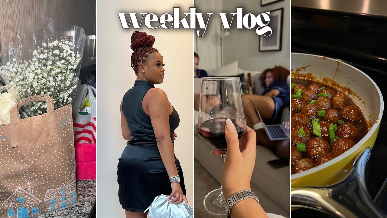 WEEKLY VLOG: New Opportunities✨, Girls' Night In, Trader Joe's & Target Haul, etc. #SunnyDaze 104