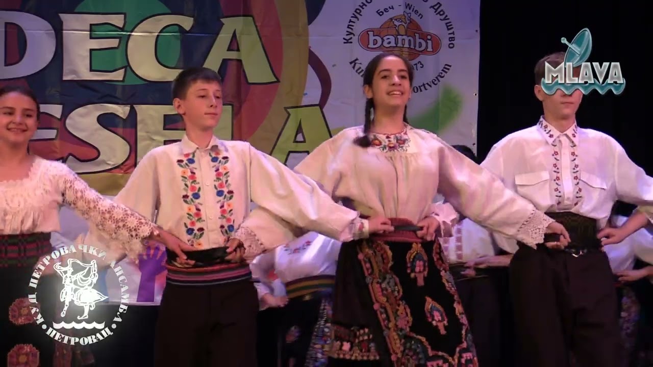 Petrovački Ansambl  nastup na 11. Festivalu MI SMO DECA VESELA u Beču