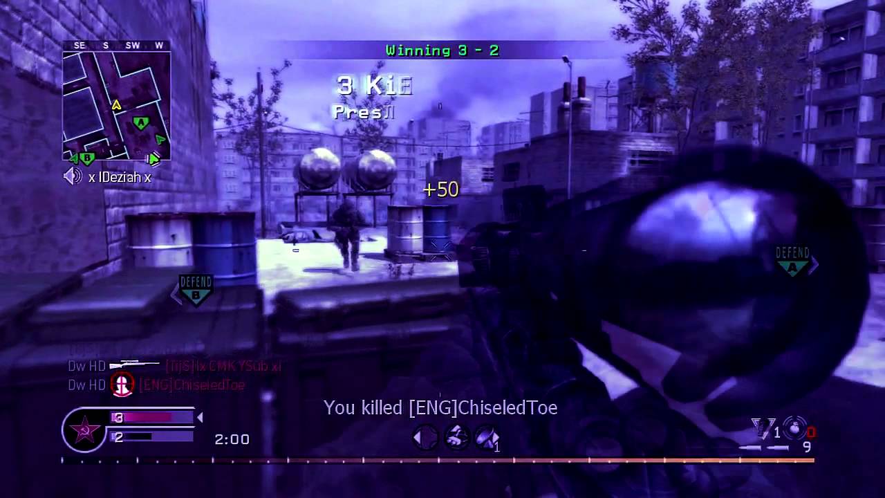Search And Destroy COD4 - R700 Killfeed ;-)