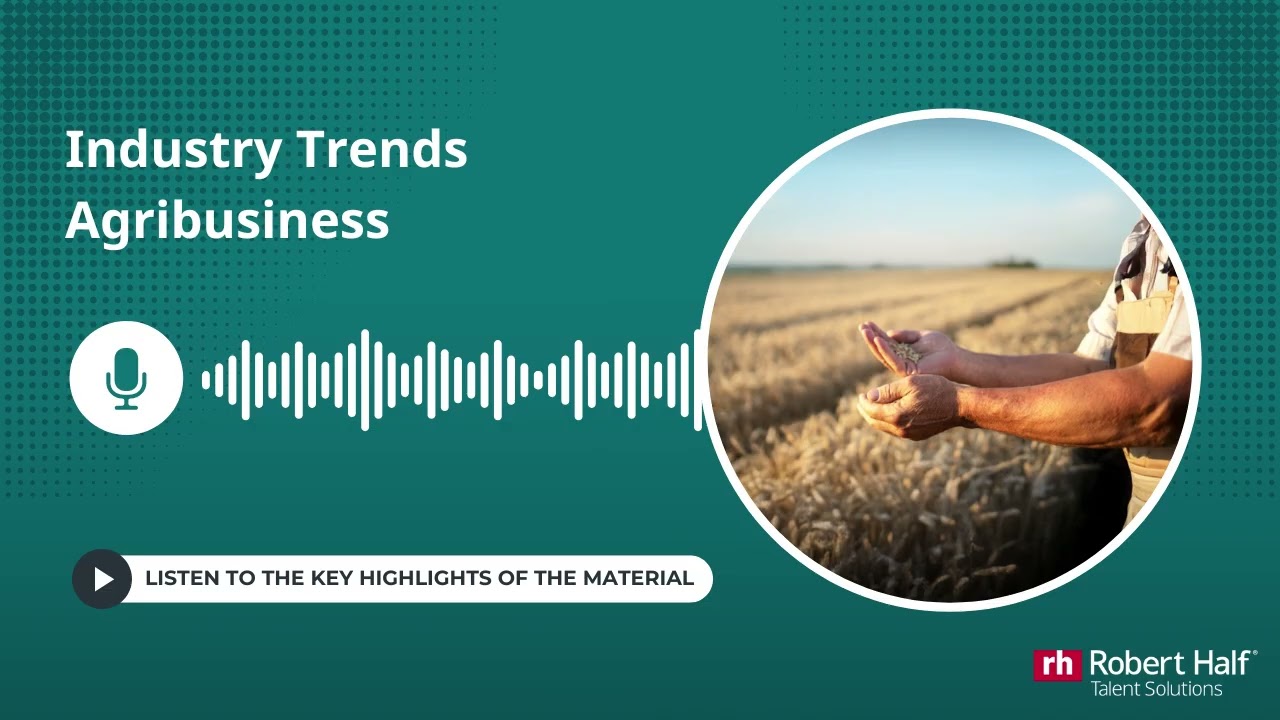 Industry Trends Agribusiness