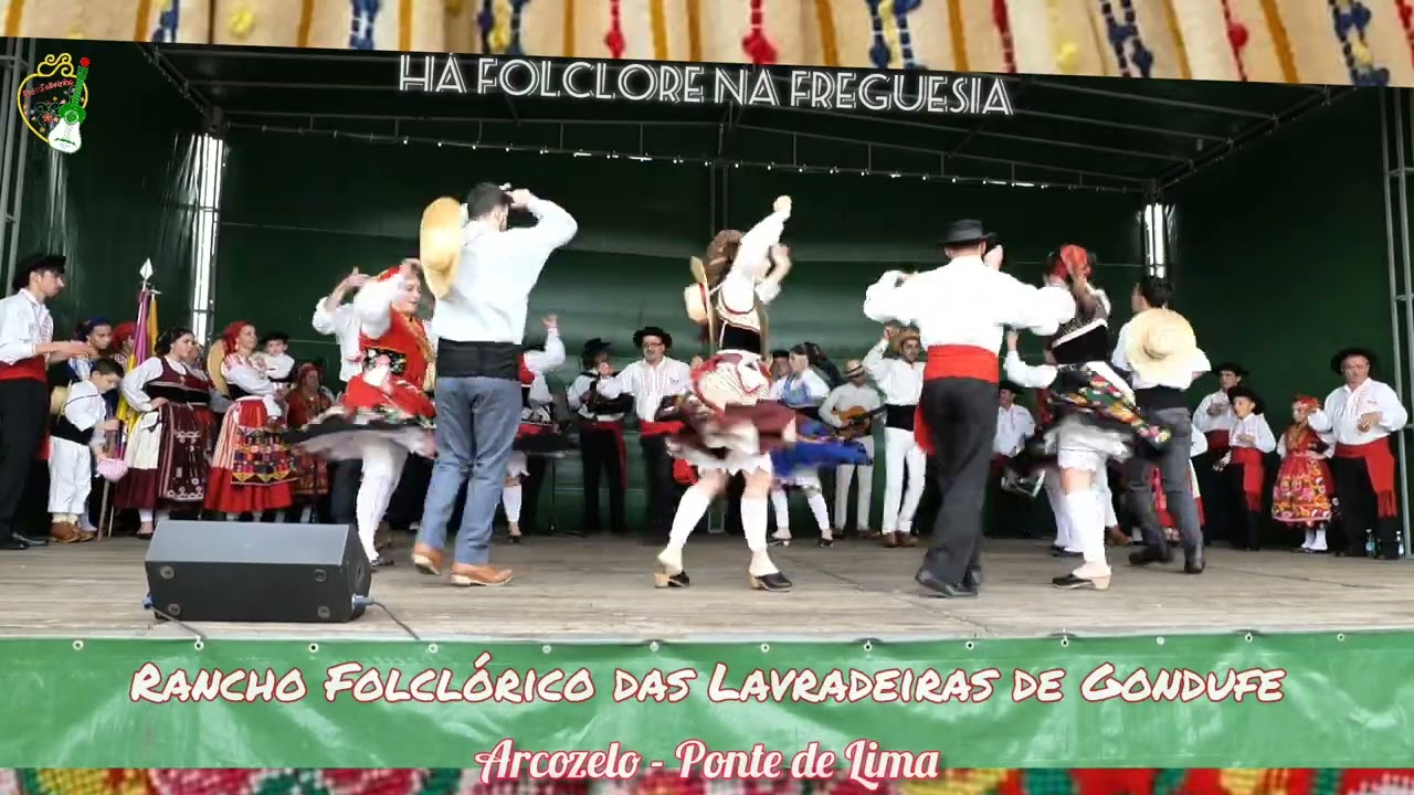 Rancho Folclórico 🎉 Lavradeiras de Gondufe 👏 Há Folclore Na Freguesia 👉 Arcozelo Ponte de Lima