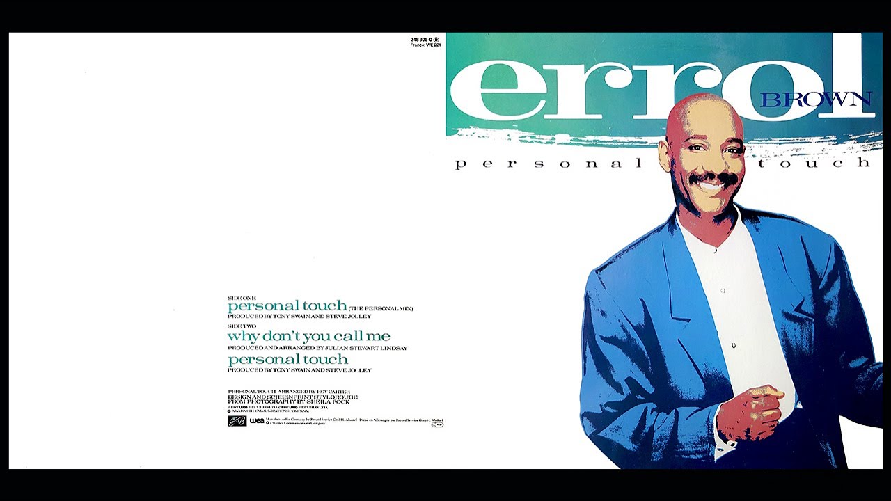Errol Brown - Personal Touch (The Personal Mix)