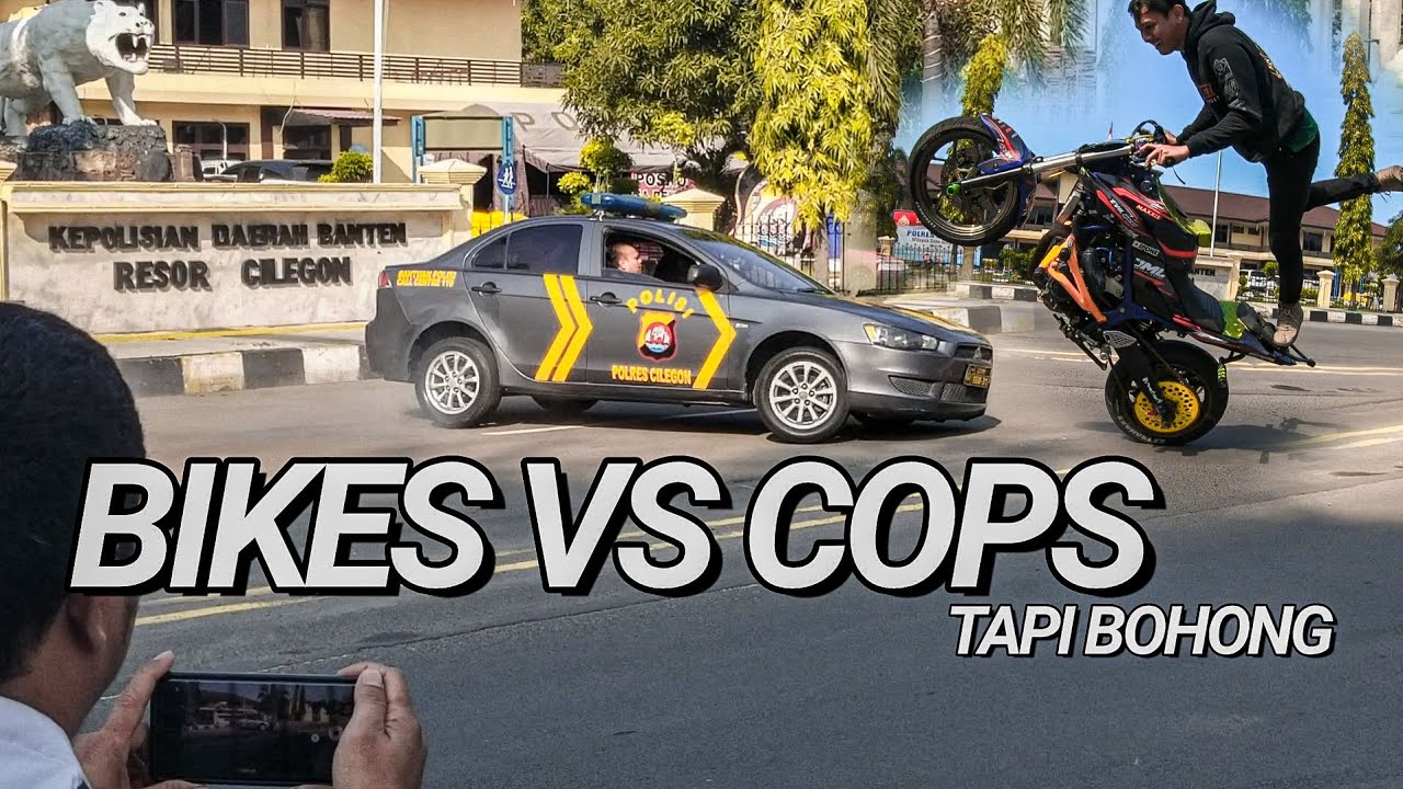 FREESTYLE MOTOR VS POLISI SLALOM