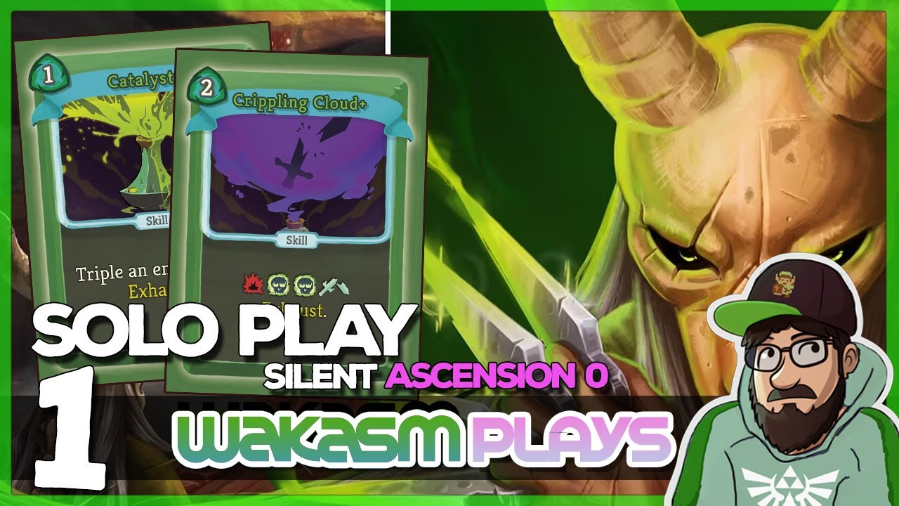 The Silent (Ascension 0) - ☠️ - Slay The Spire The Board Game Solo Playthrough