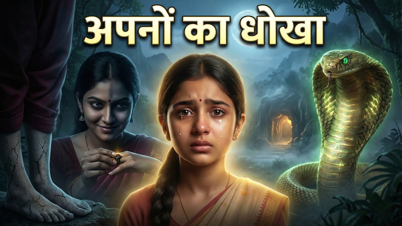 “लालच ने सगी बहन को पत्थर बना दिया | Divine Naag Ki Kahani | Moral Story”