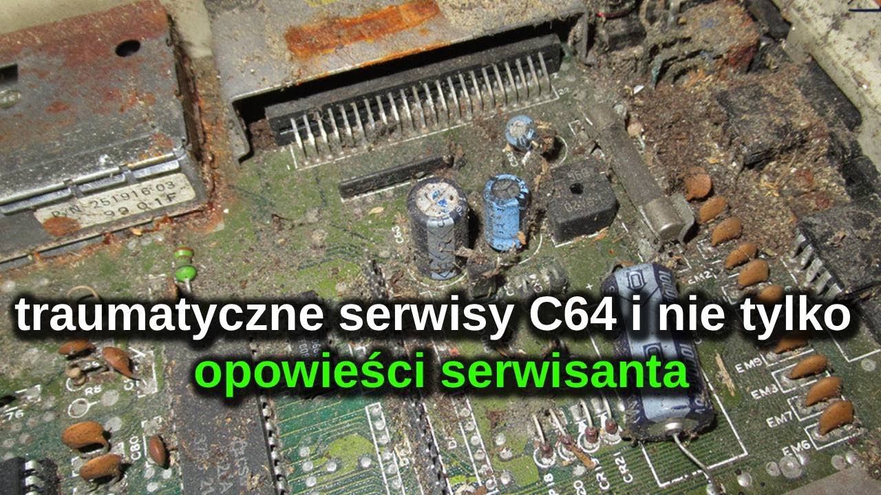 Najtrudniejsze serwisy Commodorków i nie tylko ;)