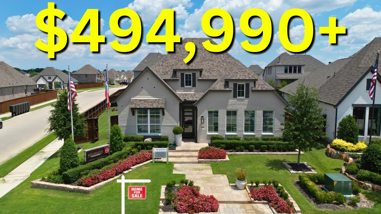 Discover Your Dream Home: M3 Ranch Tour of Highland Homes in Mansfield, TX (2024)