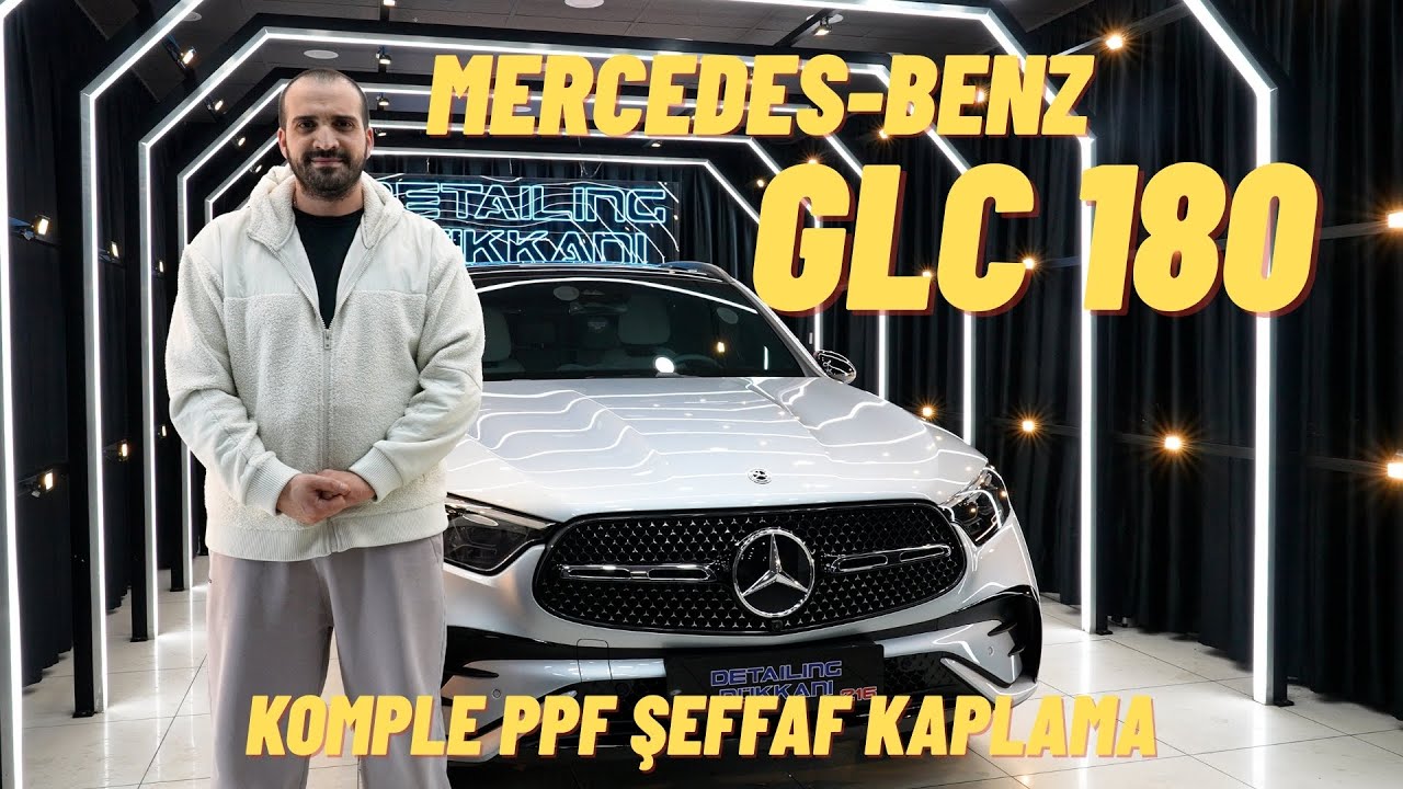 Mercedes-Benz GLC 180 Komple PPF Şeffaf Kaplama Uygulaması