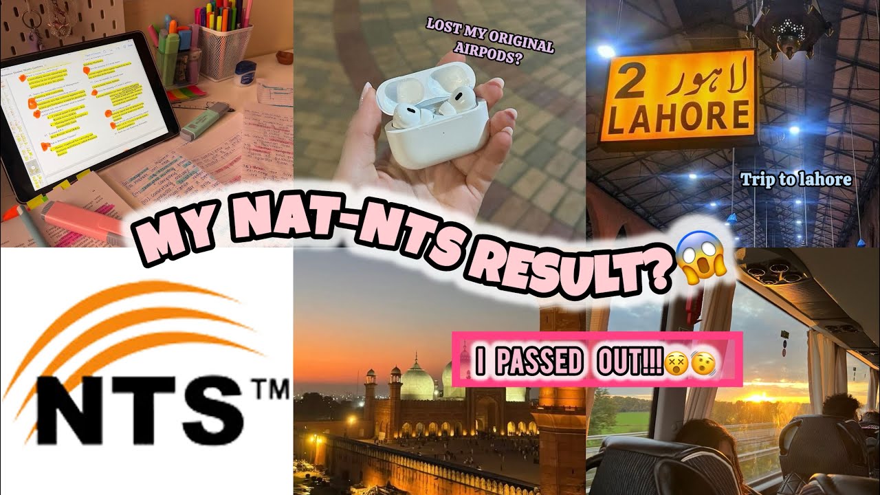 NTS NAT RESULT😱😱| Lost My Airpods😭🎧| Lahore Diaries💕✨🫶🏻 |Pakistani Desi Girl🫶🏻
