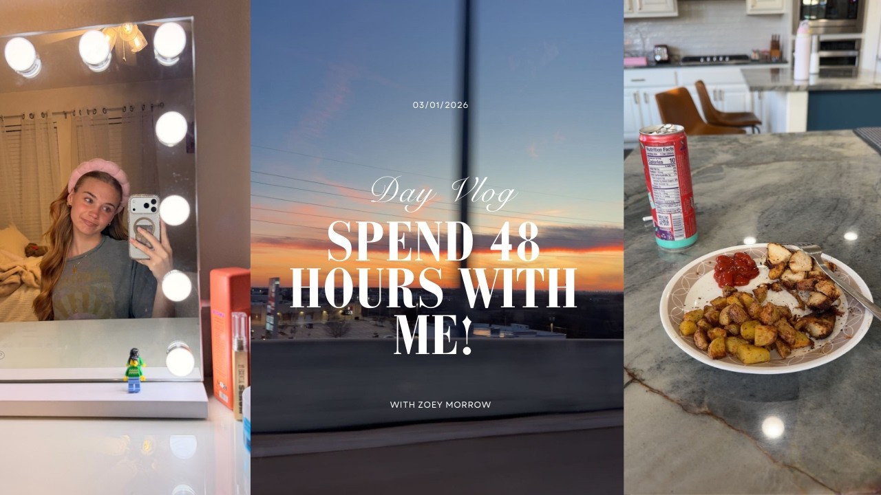 Spend 48 PRODUCTIVE hours with me!!! **Gym*Cleaning*Walks**
