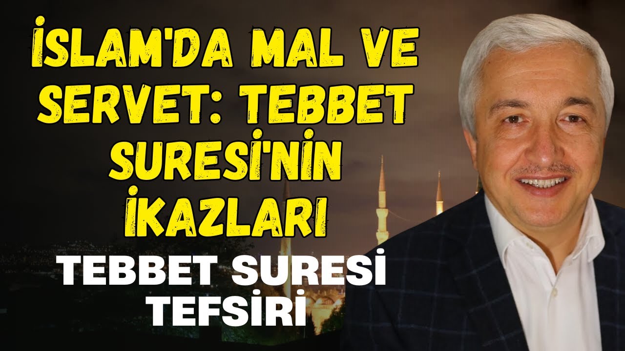 MÜSLÜMANLAR NE İLE ÖVÜNDÜĞÜNE DİKKAT ETSİN! Tebbet Suresi Mehmet Okuyan Okudun Mu? Bölüm 41 Kısım 2