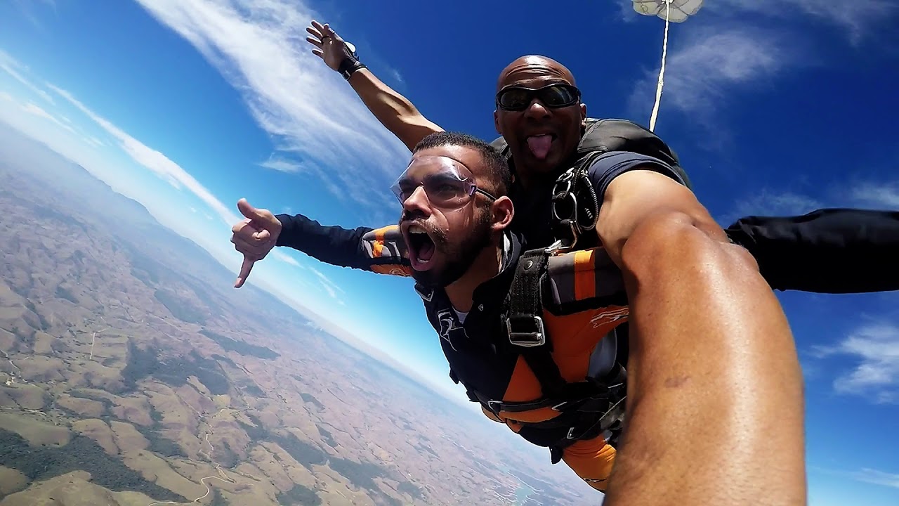 Salto Duplo - Paraquedismo - Resende/RJ