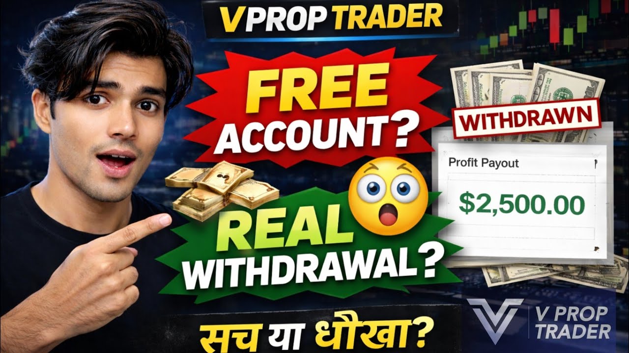 Реальный или фейковый аккаунт Vprop Trader 💸 Как пройти челлендж Vprop Trader (цель + время вывод...