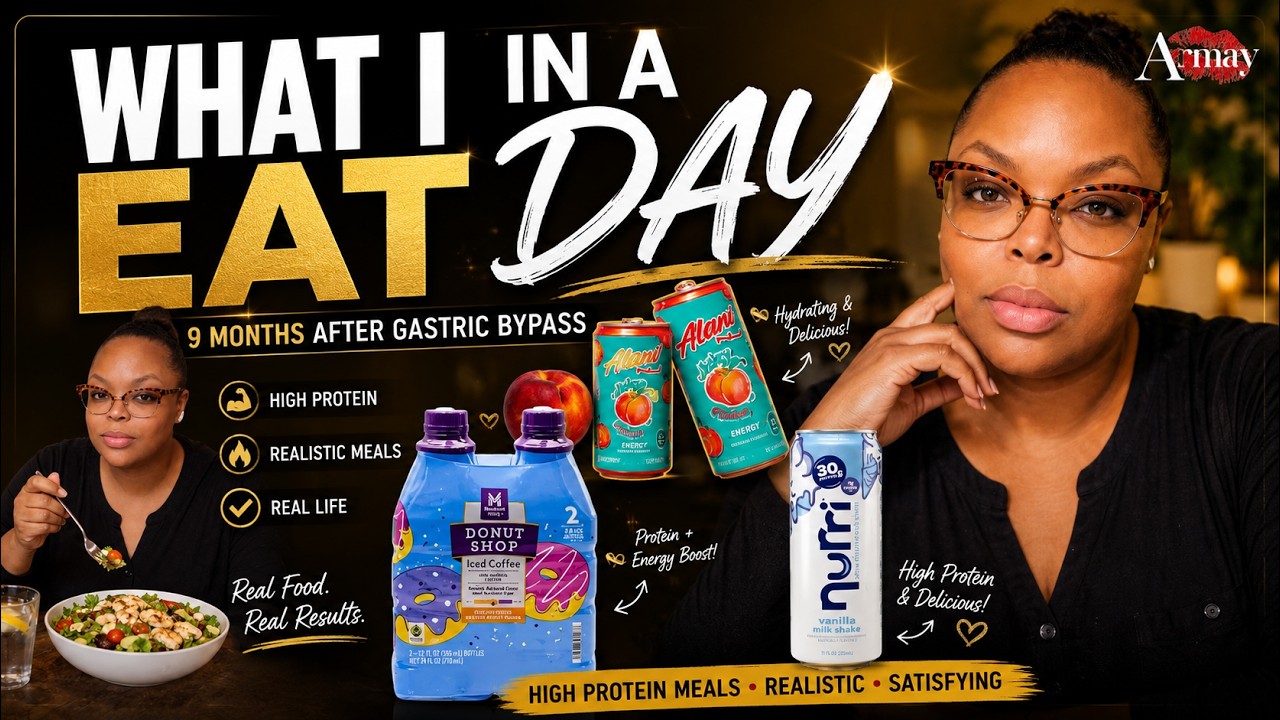What I Eat in a Day 9 Months After Gastric Bypass | High Protein & Real Life