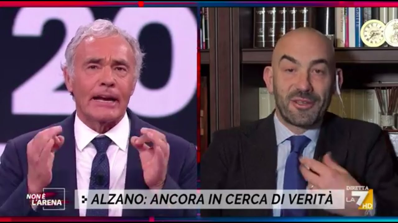 Massimo Giletti furioso contro Matteo Bassetti: 