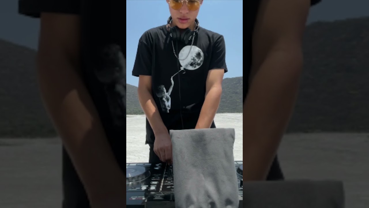 DJSET EN UN CRATER #deephouse #house