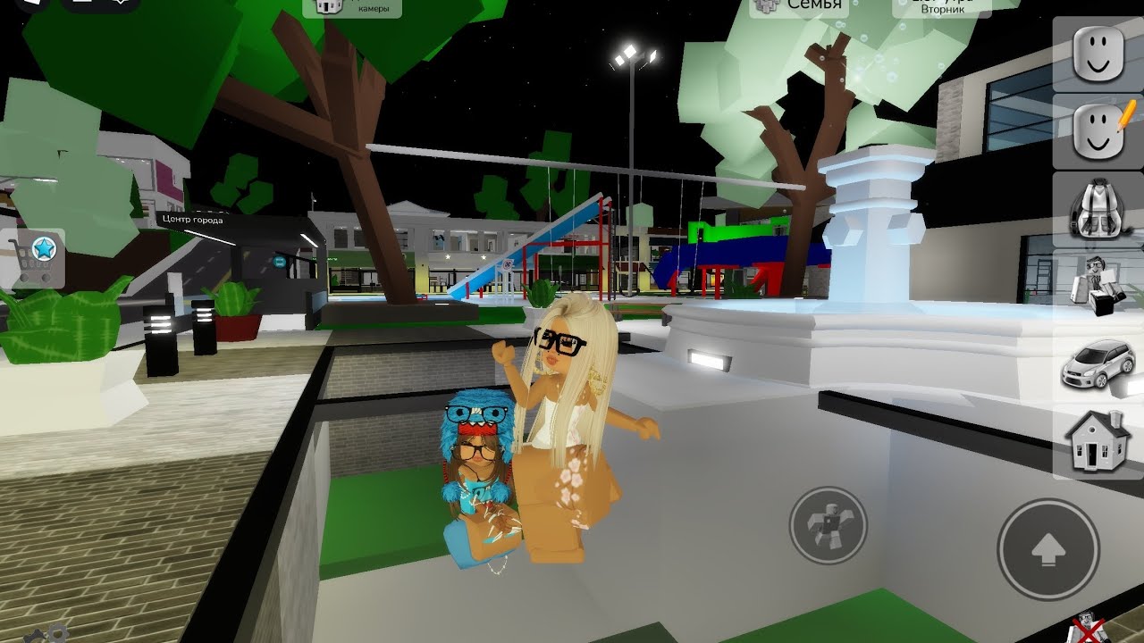 Ссора с мамой и дочкой#Brookhaven##roblox#