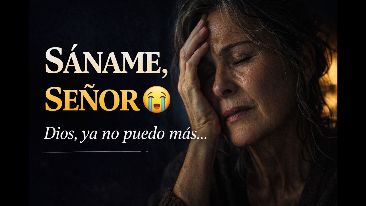 😭 Oh Dios mío, cúrame de esta depresión y ansiedad, ya no puedo más | Canción  😭