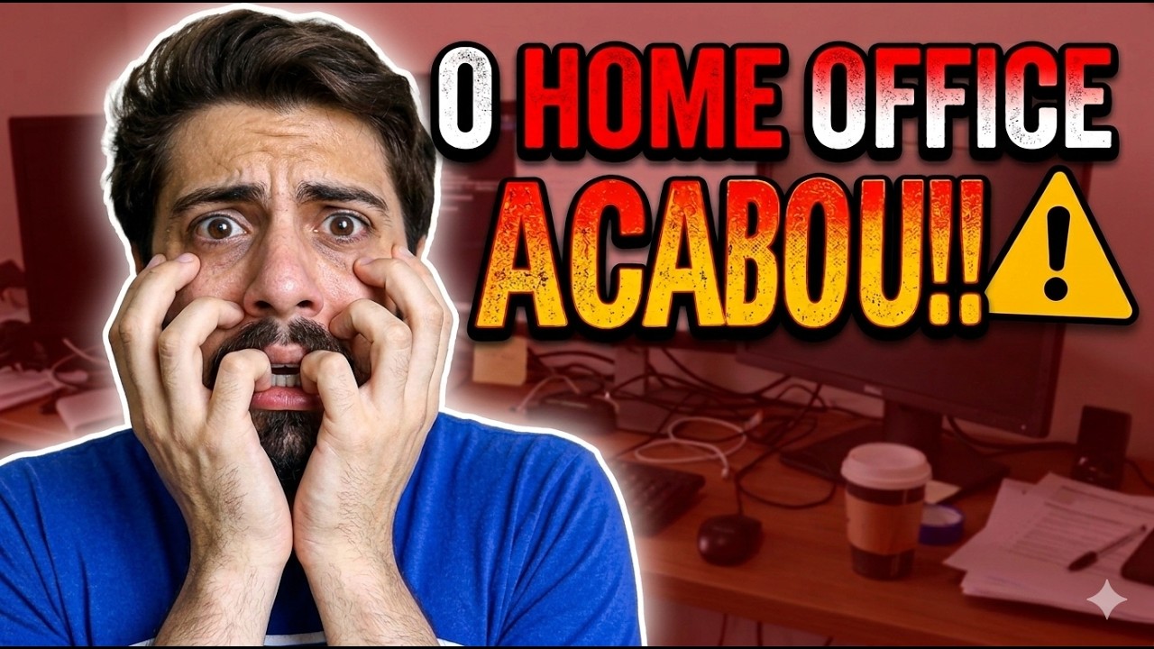 JÁ ERA! ESTÁ DECRETADO O FIM DO HOME OFFICE!