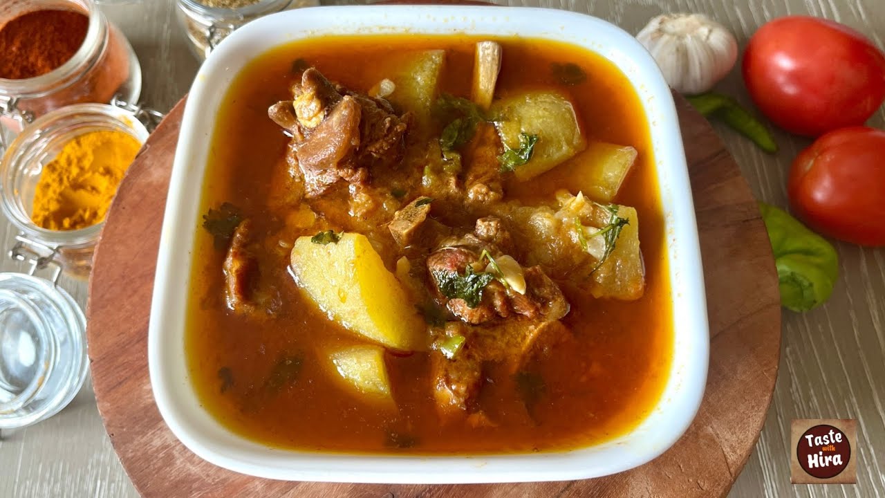 Lauki Gosht Recipe | How To Make Perfect Lauki Gosht | Lauki Gosht ka Salan | @TastewithHira89