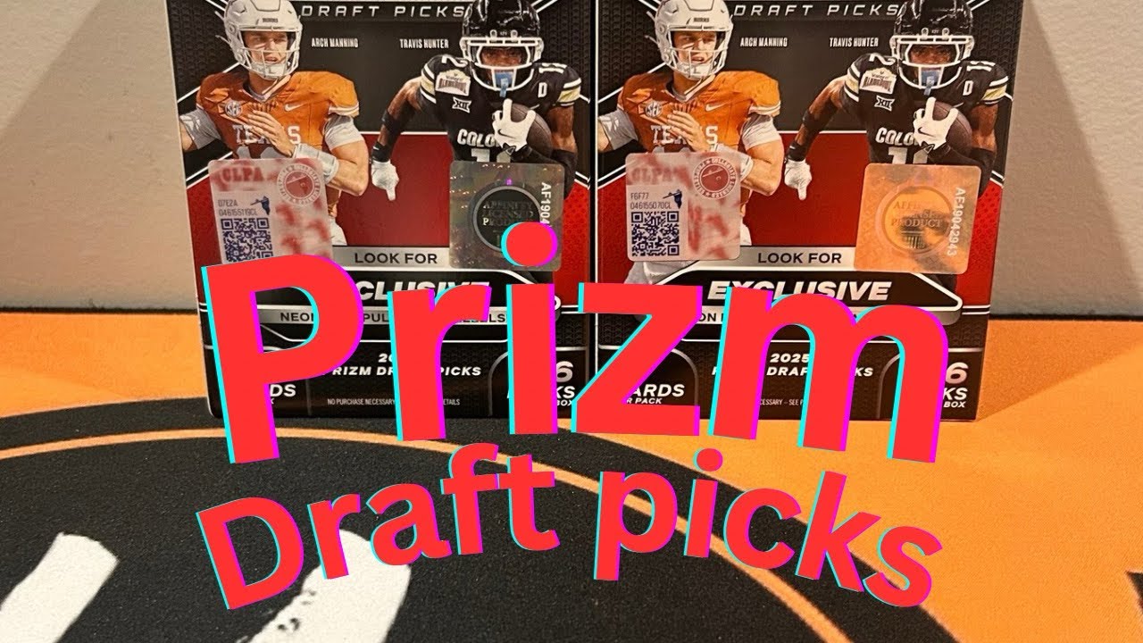 🔥We Got a Hit!🔥Final 2 Blasters of 2025 Prizm Draft Picks.🏈