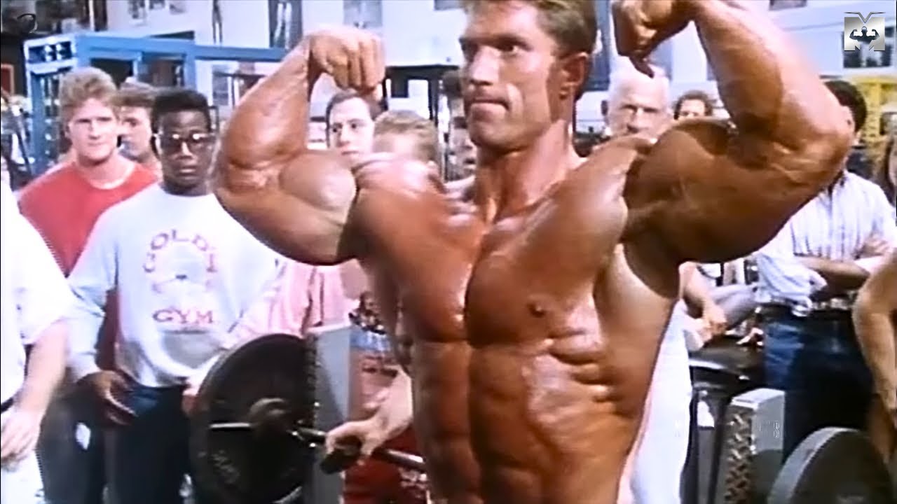 AGELESS 80'S GRANITE MUSCLE ON VENICE BEACH GYM - GARY STRYDOM MOTIVATION
