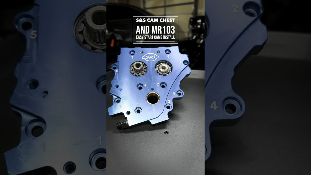 S&S Cam Chest & MR103 Easy Start Cams Install
