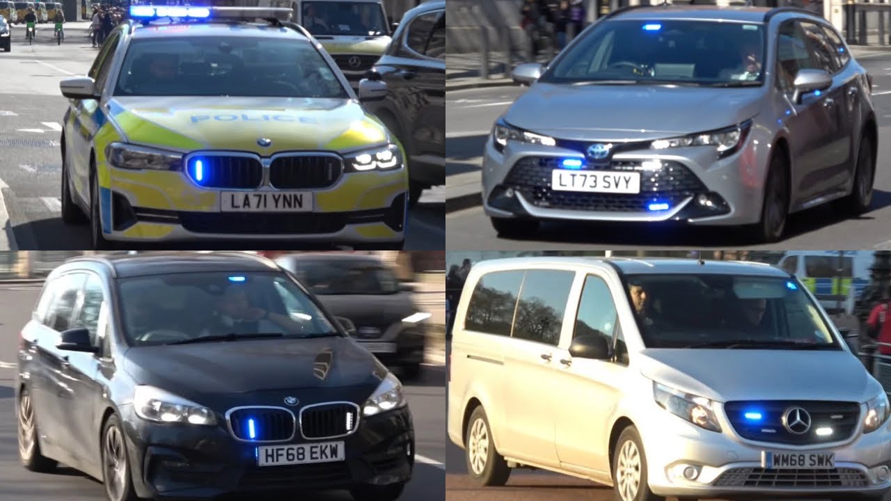 Police Cars, Fire Trucks & Ambulances RESPONDING In London | Part 4| to Emergency Calls