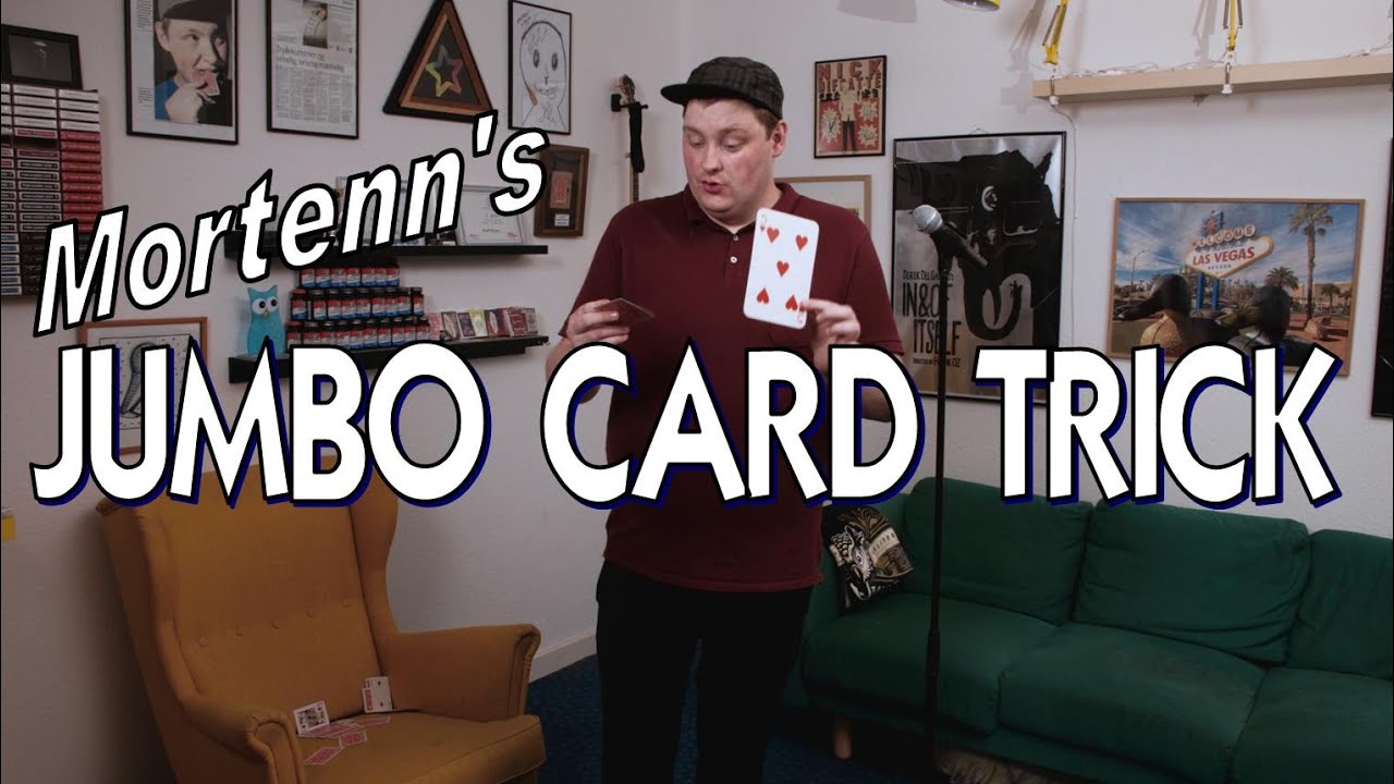 Magic Review - Mortenn's Jumbo Card Trick by Mortenn Christiansen