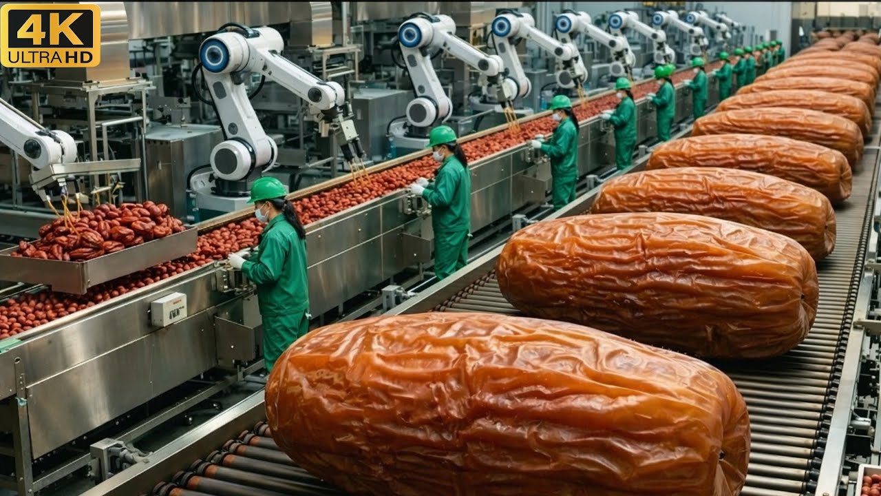 The Medjool Dates Mega Factory | From Desert to Supermarket