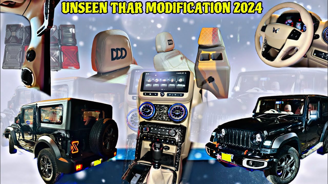 City Cruiser Thar 4x2 2024 | Thar 2023 modification 🤩 Thar modification with Price  😱