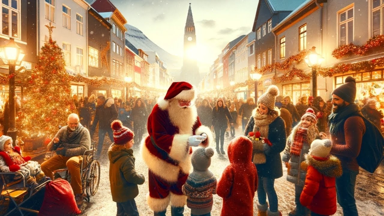 Merry Christmas from Reykjavik Iceland